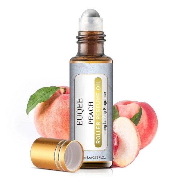 Geurolie met roll-on applicatiebal Essentiële olie voor de huid, voor diffuser, voor aromatherapie Olie met natuurlijk aroma 10 ml