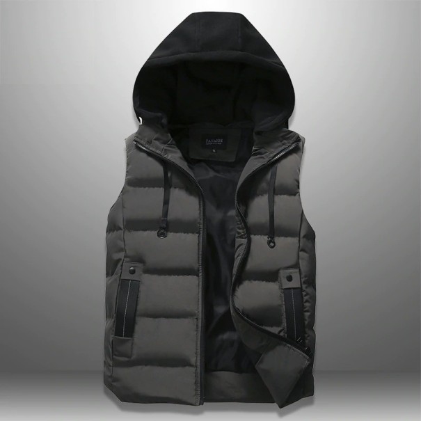 Gewatteerd herenvest S129