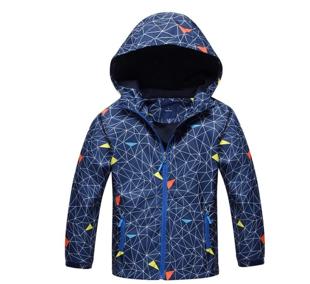 Giacca da ragazzo Adam J2528 blu scuro 6