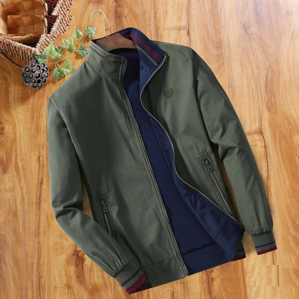 Giacca da uomo F1155 verde militare S