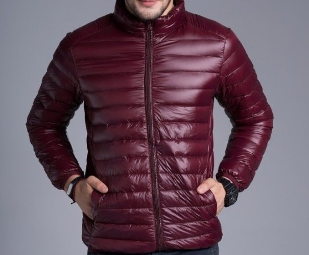 Giacca invernale da uomo di lusso J1990 bordeaux S