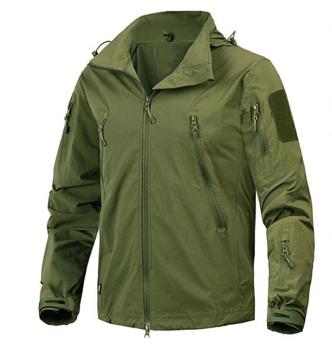 Giacca militare da uomo J2760 verde militare XL