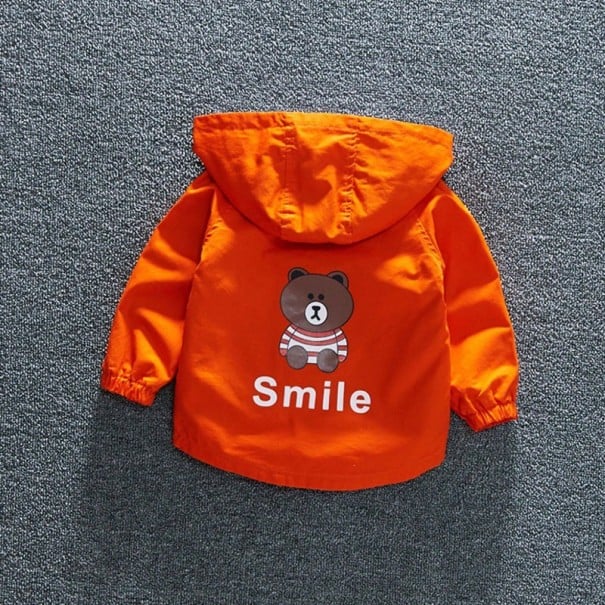 Giacca per bambini L1869 arancione 12-24 mesi