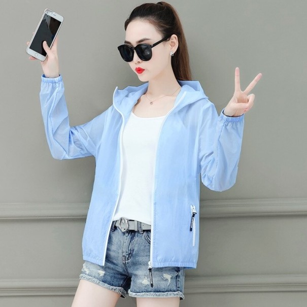 Giacca Primaverile Donna P2155 blu XL