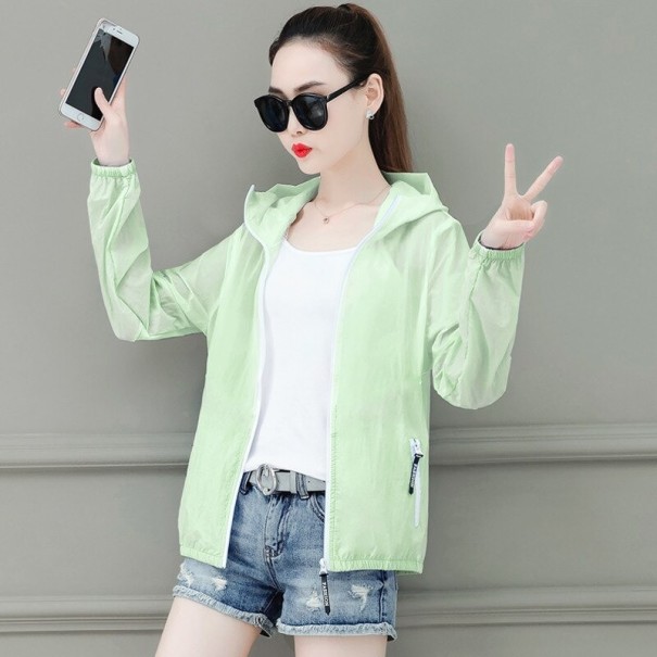 Giacca Primaverile Donna P2155 verde chiaro M