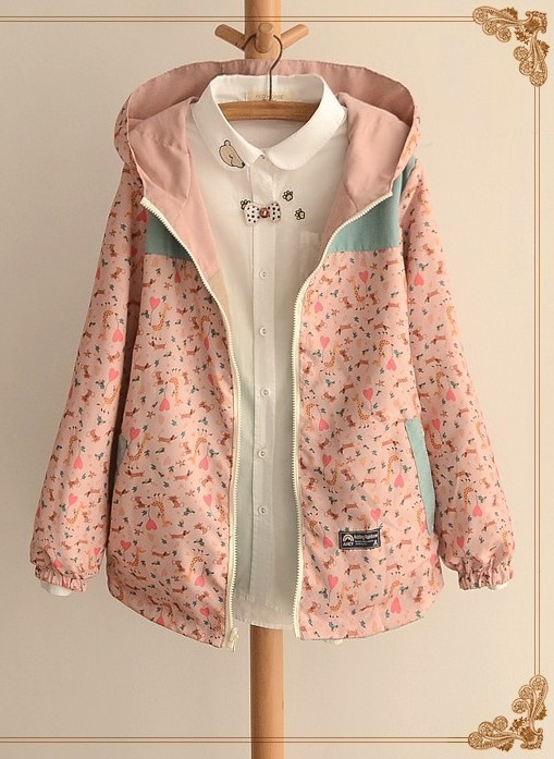 Giacca reversibile da donna per primavera/autunno 1