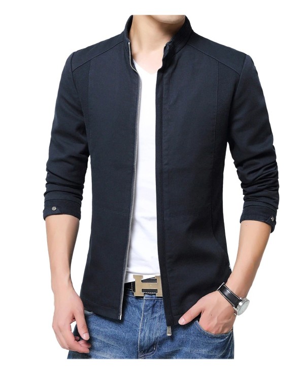 Giacca stilosa da uomo con colletto J2616 blu S