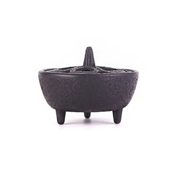 Gietijzeren wierookhouder Retro stijl Rooksteen Decoratieve houder voor wierook Interieur oosterse decoratie 1