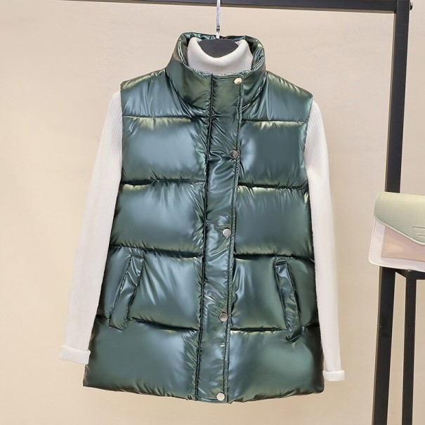 Gilet d'automne pour femmes A3056 vert armée XL