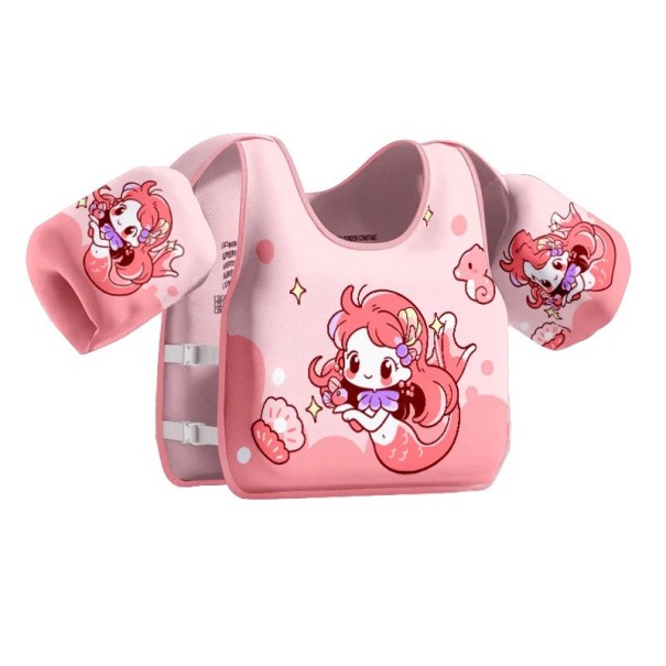 Gilet de natation non gonflable Capacité 25 kg Mousse EPE et nylon Boucle double Gilet de natation sécurisé pour enfants 1