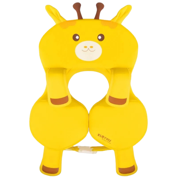 Gilet de sauvetage pour bébés Accessoire de natation pour enfants de 6 à 36 mois Gilet girafe pour bébés 40 x 38 x 10 cm 1