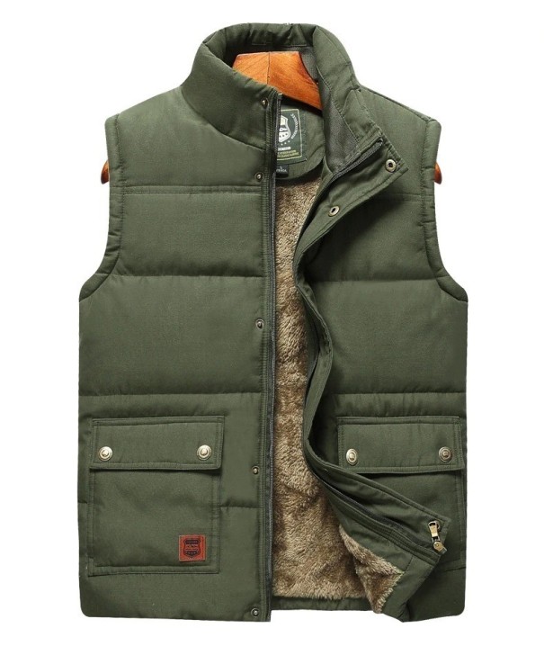 Gilet matelassé pour homme S88 vert armée 3XL