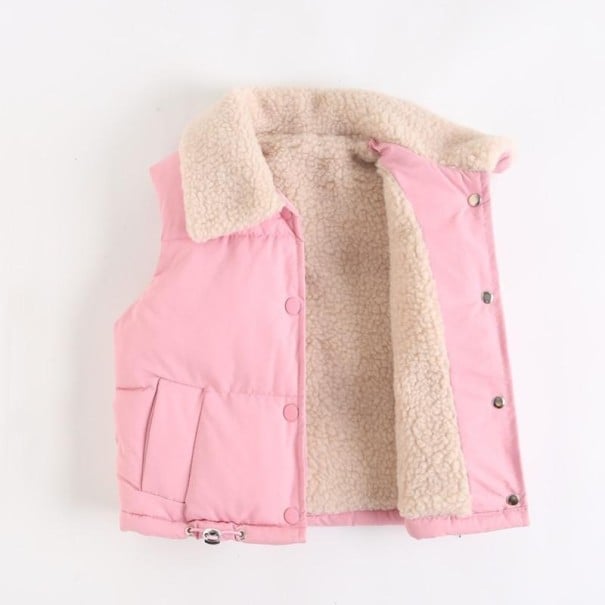 Gilet pour enfants L2009 rose 3