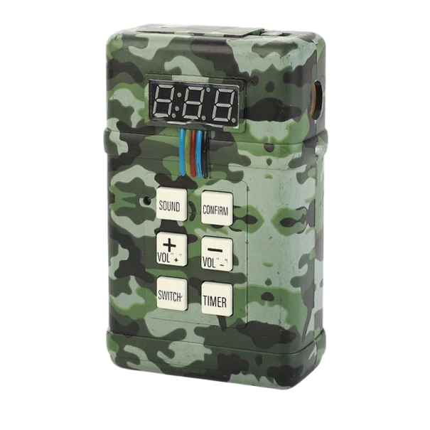 Giocattolo interattivo per bambini 7 x 3,4 x 11 cm Effetti luminosi e sonori Effetto nebbia acquatica Design mimetico Accessorio per giochi avventurosi verde