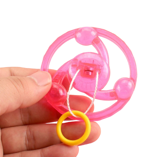 Giocattolo LED rotante con corda 1