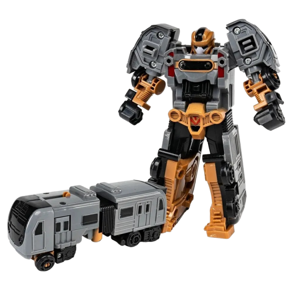 Giocattolo Trasformabile Robot marrone