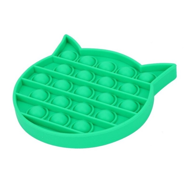 Gioco antistress Pop it gatto verde