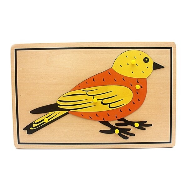 Gioco di incastro in legno con animali 1