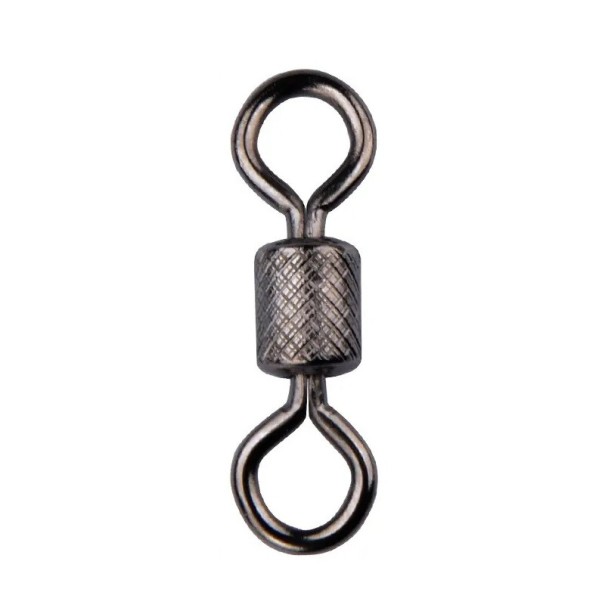 Girello da pesca con cuscinetto e gancio di sicurezza 9 mm 13 kg 50 pz Connettore rigido contro l'aggrovigliamento Cambio rapido dell'esca Montaggio 1