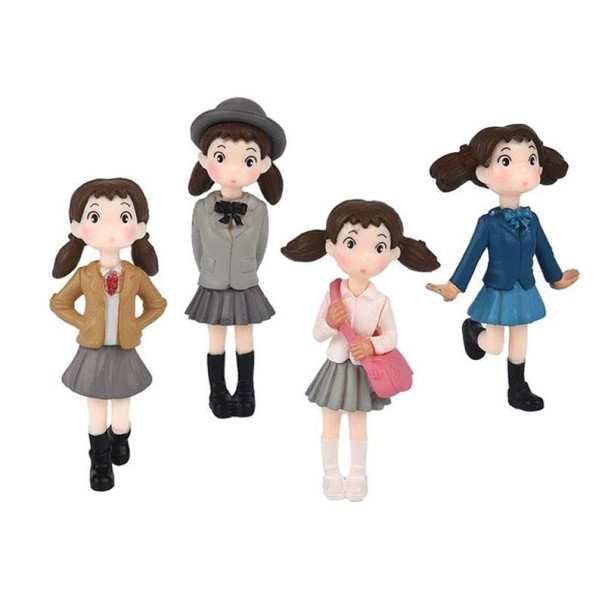 Girl Figurines 4 pcs 1