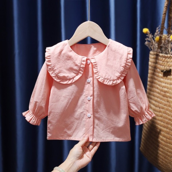 Girls' Blouse L1737 pink 2 A