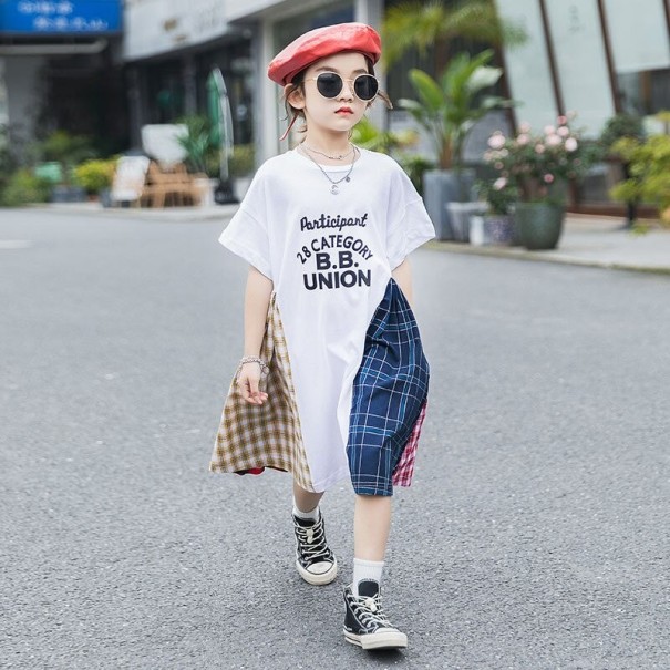 Girls' Dress N353 white 4