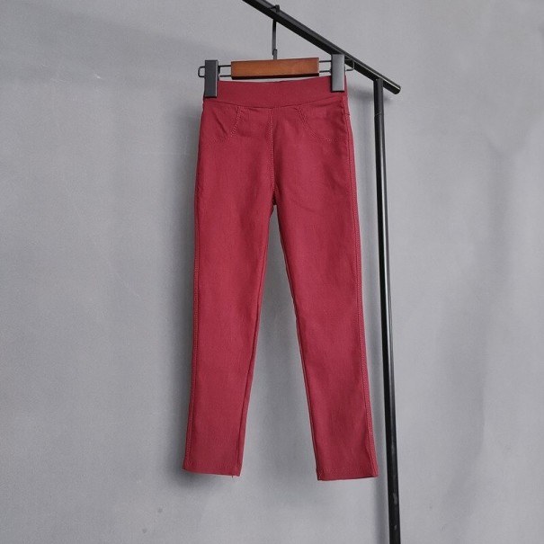 Girls' Leggings T2479 wine red 6