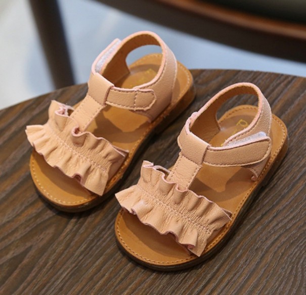 Girls' Rubber Sandals A1100 light pink 18,5