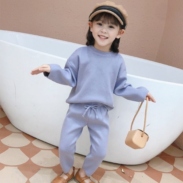 Girls' Sweater and Trousers L1317 6 C
