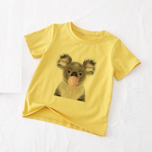 Girls' T-Shirt with Animal 7 C