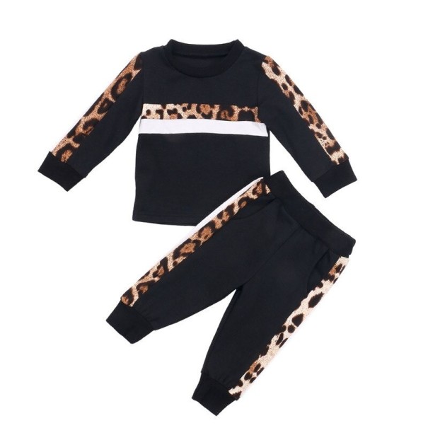 Girls' Tracksuit L1331 black 12-24 months
