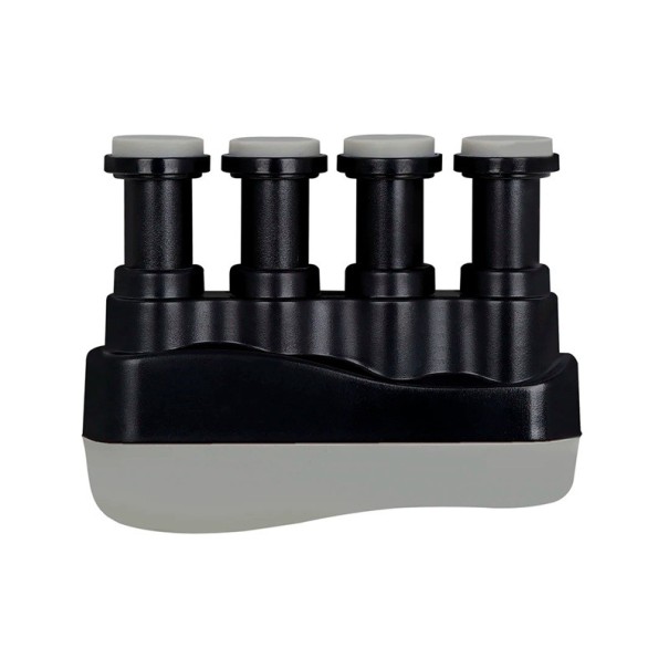 Gitaarvingerversterker met gemiddelde weerstand, vinger- en greepversterkende trainingstool, neutrale kleur, thuisfitnessaccessoire zwart