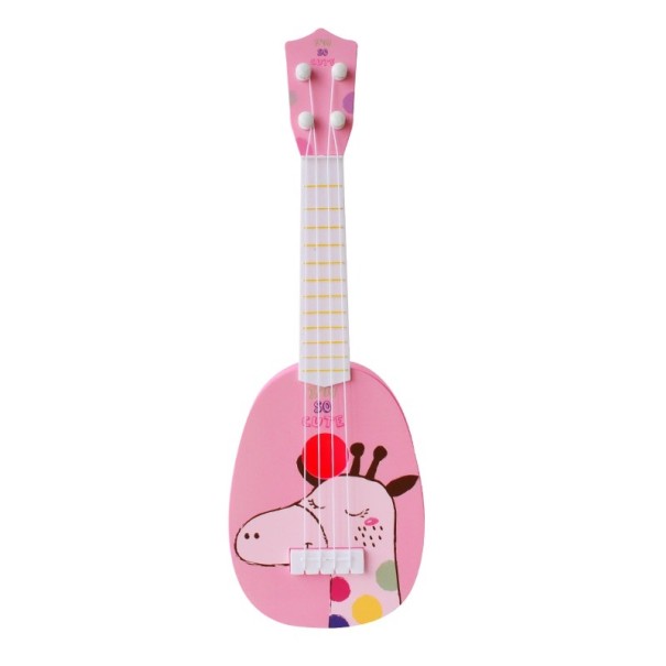 Gitarre für Kinder rosa