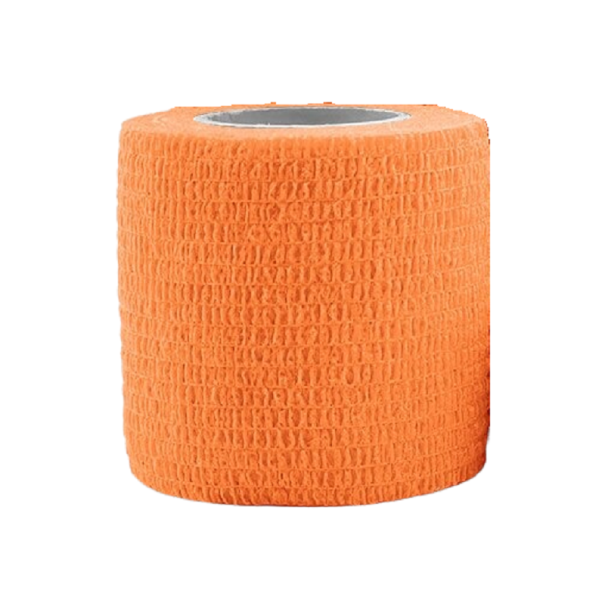 Gjuttejp 7,5 cm x 4,8 m orange