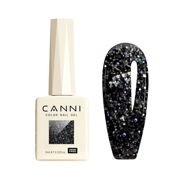 Glansig magnetisk gelé nagellack 9 ml Glittereffekt UV LED härdbar professionellt bruk lång hållbarhet HEMA FREE 1