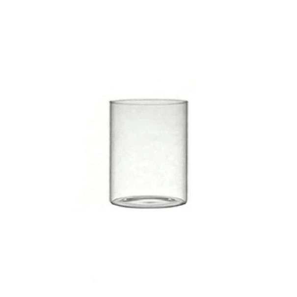 Glas cylinder för ljus 5,3 x 8 cm Dekorativ ljusstake för flytande ljus inredningsdekoration 1