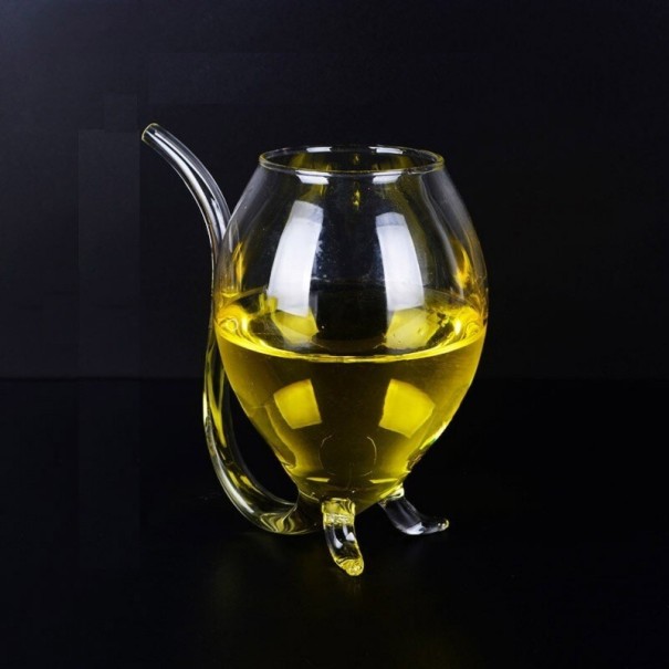 Glas med drickslang 3