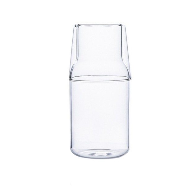 Glaskaraffe mit Glas 2 Stk L