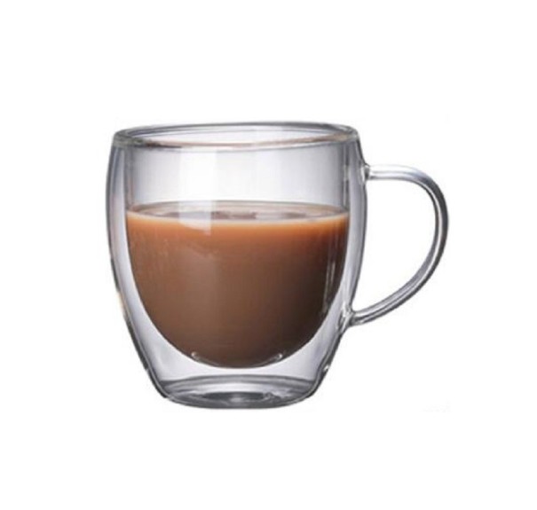 Glass Mug with Double Wall M