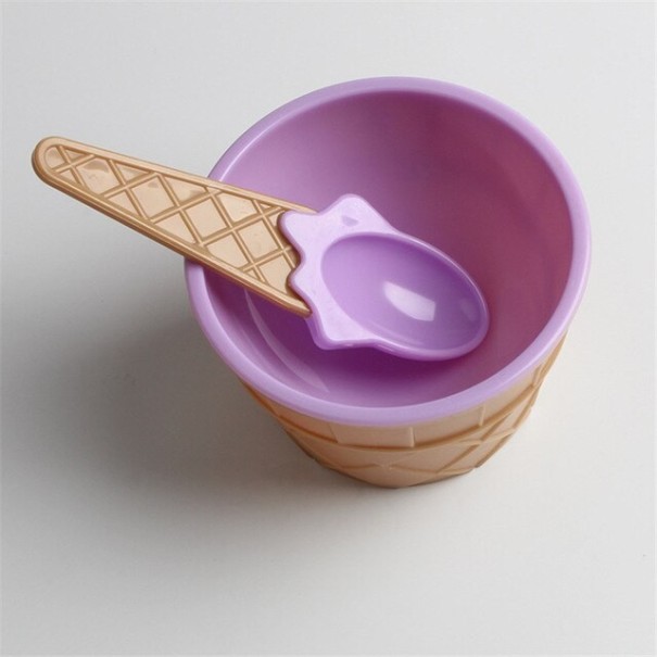 Glassset 2 st lila
