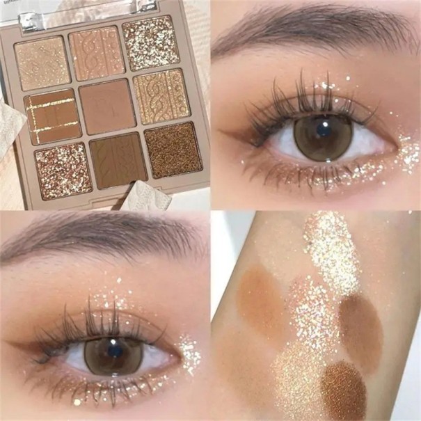 Glitter-luomiväripaletti 3
