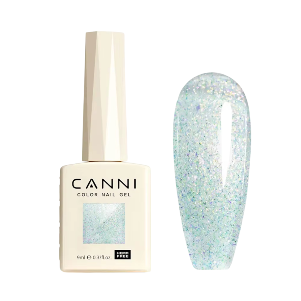 Glitter Magnetic Gel Nail Polish 9 ml Glossy Effect UV LED Cured for Salon and Home Manicure HEMA FREE 5