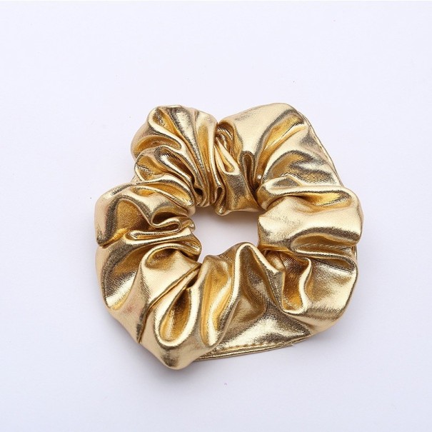 Glossy Hair Tie A4185 gold