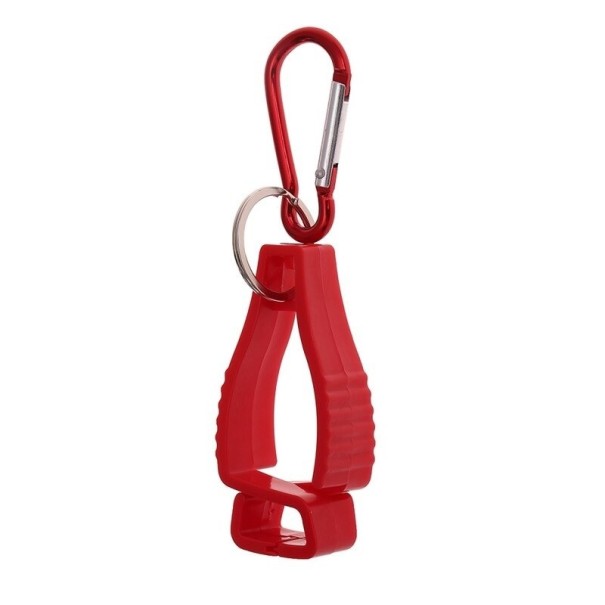 Glove Clip red