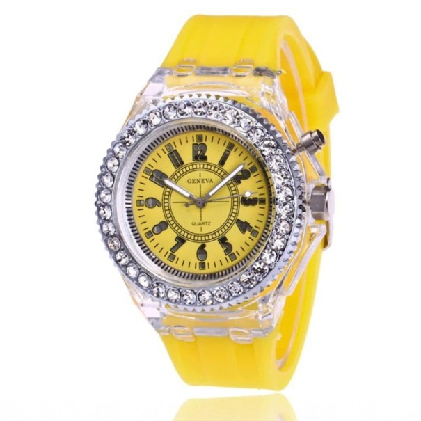 Glowing Watch T1544 yellow