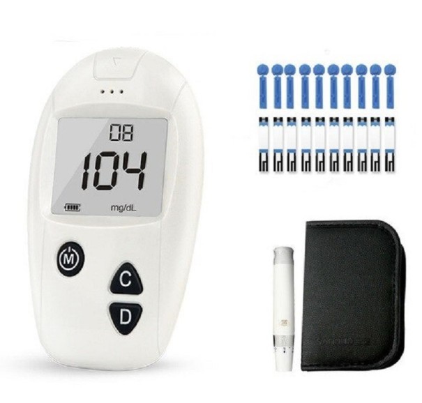 Glucose Meter + 10 Test Strips 1