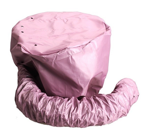 Glugă pentru uscare difuză a părului J1338 roz