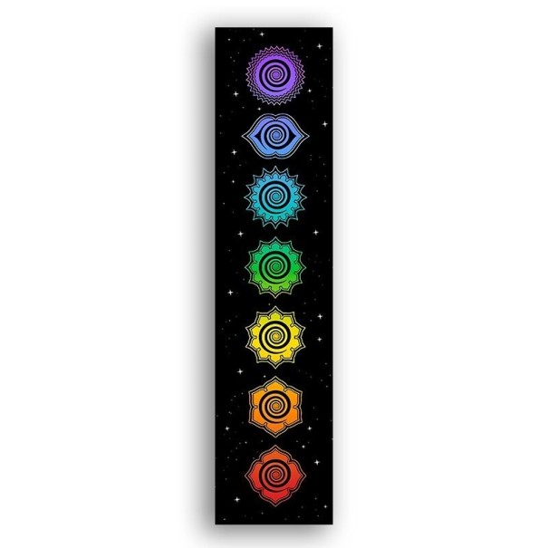 Gobelin 7 Chakraer 150 x 40 cm 1