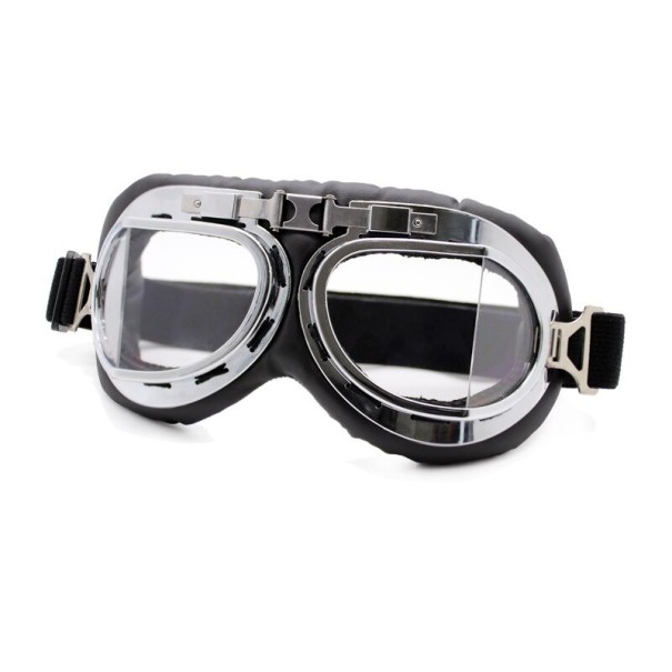 Gogle motocyklowe w stylu retro 14