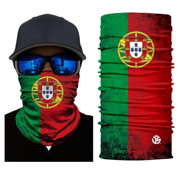 Gola com estampado de bandeira 12
